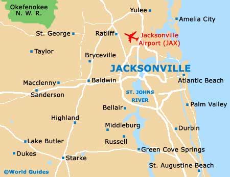 small towns near jacksonville fl.